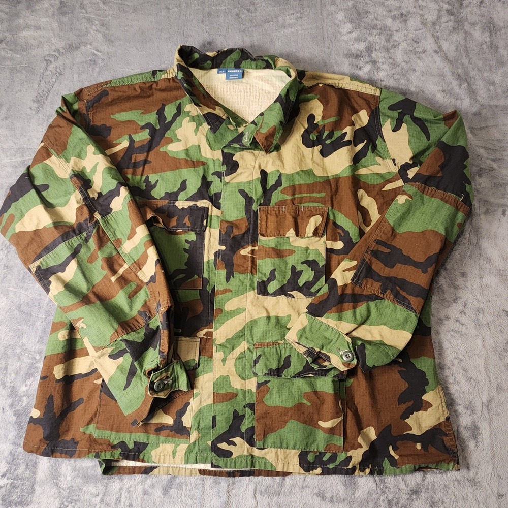 Propper Camo Jacket Womens 4XL Ripstop Woodland Daddy's Girl Gold Graphic Coat